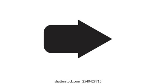 Arrow icon vector illustration white background