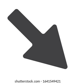 Arrow icon vector isolated on background. illustration EPS 10. 