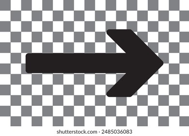 Icône  Image vectorielle isolée sur fond blanc. Symbole de flèche. Icône Flèche  Image vectorielle