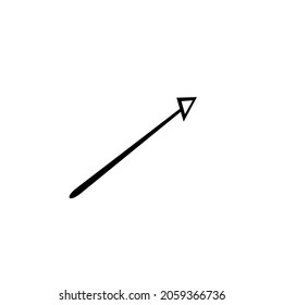 Vector de icono de flecha, diseño de logotipo, ilustración 3d, símbolos de negocio