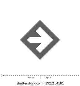 Arrow Icon Vector Logo template