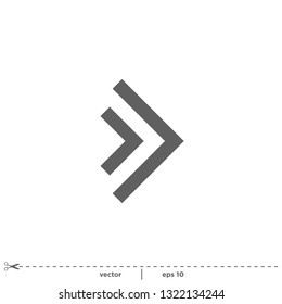 Arrow Icon Vector Logo template