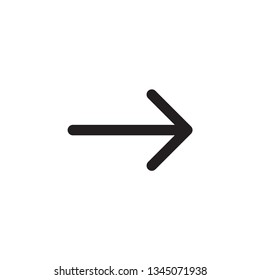 Arrow icon vector logo template