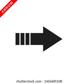 arrow icon vector logo template