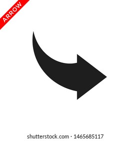 arrow icon vector logo template