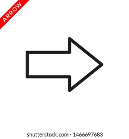 arrow icon vector logo template, next icon 