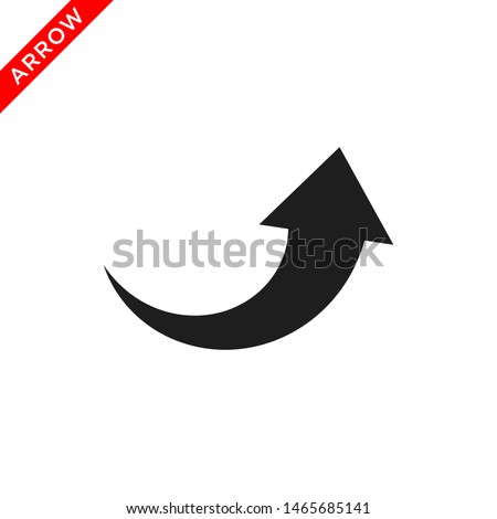 arrow icon vector logo template