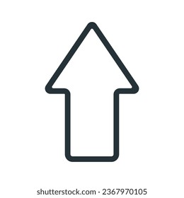 Vector de icono de flecha en el diseño de moda