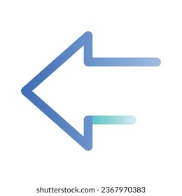 Vector de icono de flecha en el diseño de moda