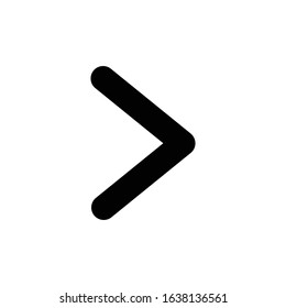 arrow icon vector on white background