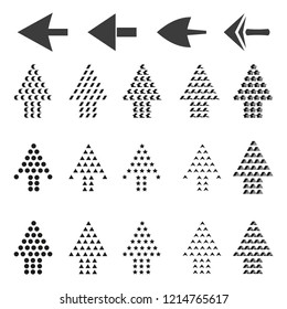Arrow Icon vector Set