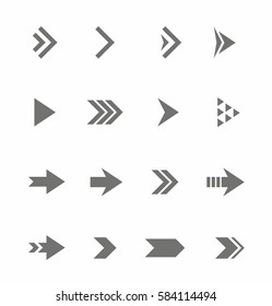 Arrow Icon vector Set