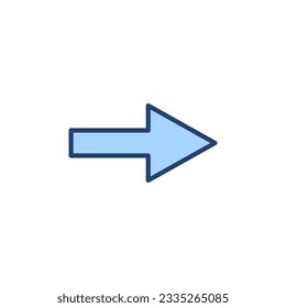 Pfeilsymbol, Vektorgrafik. Pfeilzeichen und Symbol für Webdesign.