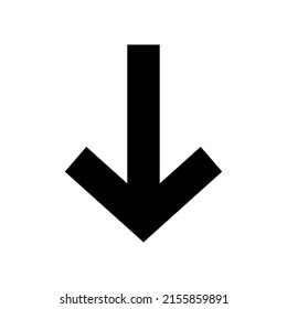 Ilustración de diseño de símbolo del vector de icono de flecha