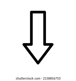 Arrow Icon Vector Symbol Design Illustration