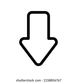 Arrow Icon Vector Symbol Design Illustration