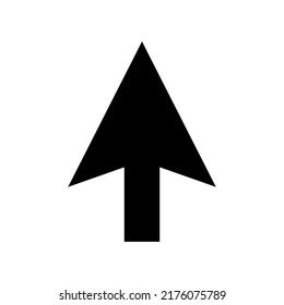 Ilustración de diseño de símbolo del vector de icono de flecha