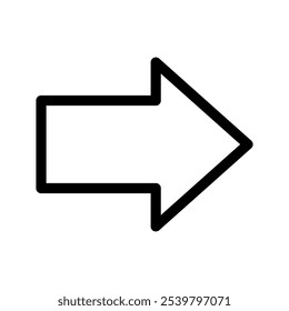 Arrow Icon Vector Symbol Design Illustration