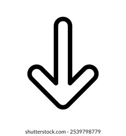 Ilustración de diseño de símbolo de Vector de icono de flecha