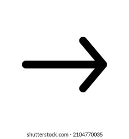arrow icon vector. vector symbol for graphic design