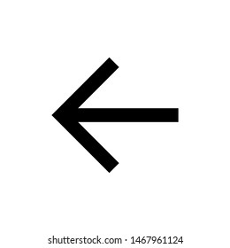 Arrow icon vector symbol illustration