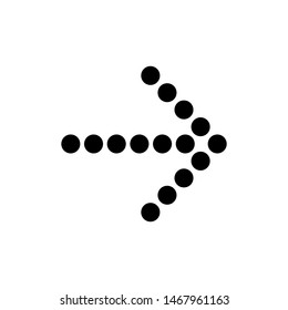 Arrow icon vector symbol illustration