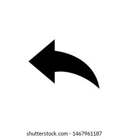 Arrow icon vector symbol illustration