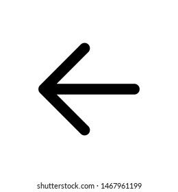 Arrow icon vector symbol illustration