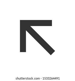 Arrow icon vector symbol illustration EPS 10