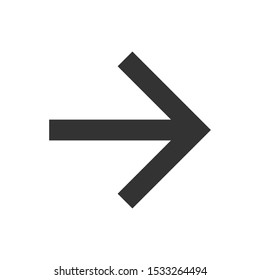 Arrow icon vector symbol illustration EPS 10