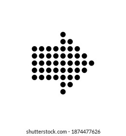 Vector de icono de flecha. Símbolo de flecha. Signo de flecha para tu diseño web.