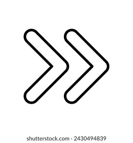 Icono de flecha vector. Símbolo de flecha. Signo de flecha para su diseño web.