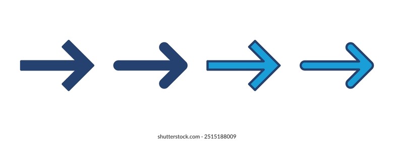 Arrow icon vector. Arrow symbol. Arrow sign for your web design.