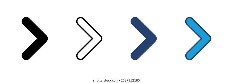Arrow icon vector. Arrow symbol. Arrow sign for your web design.