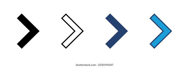 Arrow icon vector. Arrow symbol. Arrow sign for your web design.