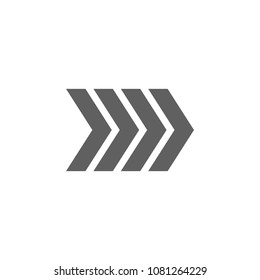 Arrow icon vector. Symbol for your web site design, logo, app, UI. Vector illustration, EPS