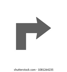 Arrow icon vector. Symbol for your web site design, logo, app, UI. Vector illustration, EPS