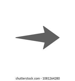 Arrow icon vector. Symbol for your web site design, logo, app, UI. Vector illustration, EPS