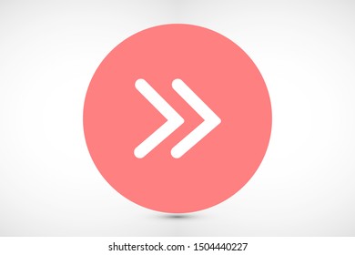 Arrow Icon Vector. Arrow Icon in symbol for your app UI. Vector illustration Undo Redo Arrow Icon. Direction arrow sign. Motion icon