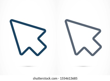 Arrow Icon Vector. Arrow Icon in symbol for your app UI. Vector illustration Undo Redo Arrow Icon. Direction arrow sign. Motion icon