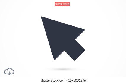 Arrow Icon Vector. Arrow Icon in symbol for your app UI. Vector illustration Undo   Redo Arrow Icon. Direction arrow sign. Motion icon
