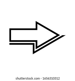 Arrow Icon vector. Arrow Symbols and Icons. on white background