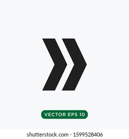 arrow icon vector template design concept
