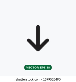 arrow icon vector template design concept