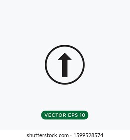 arrow icon vector template design concept