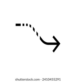 Arrow icon vector template design