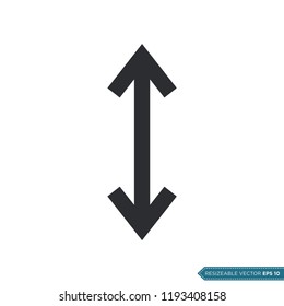 Arrow Icon Vector Template Illustration Design