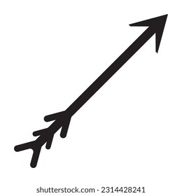 arrow icon vector template illustration logo design