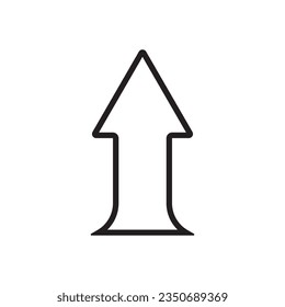 Pfeilsymbol Vektorgrafik-Logo-Design