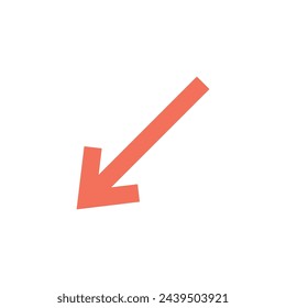 Icono de flecha Plantilla de vectores Ilustración Diseño de moda